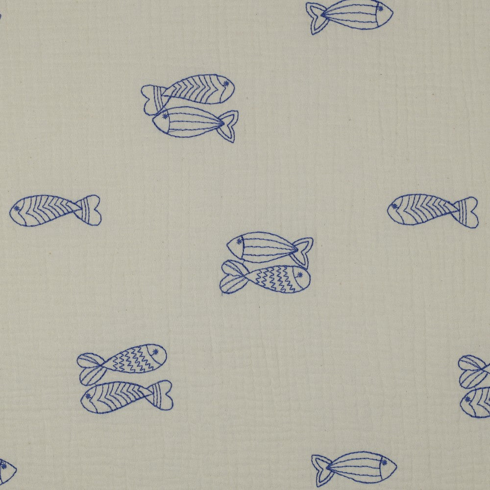 Musselin Stick Fische