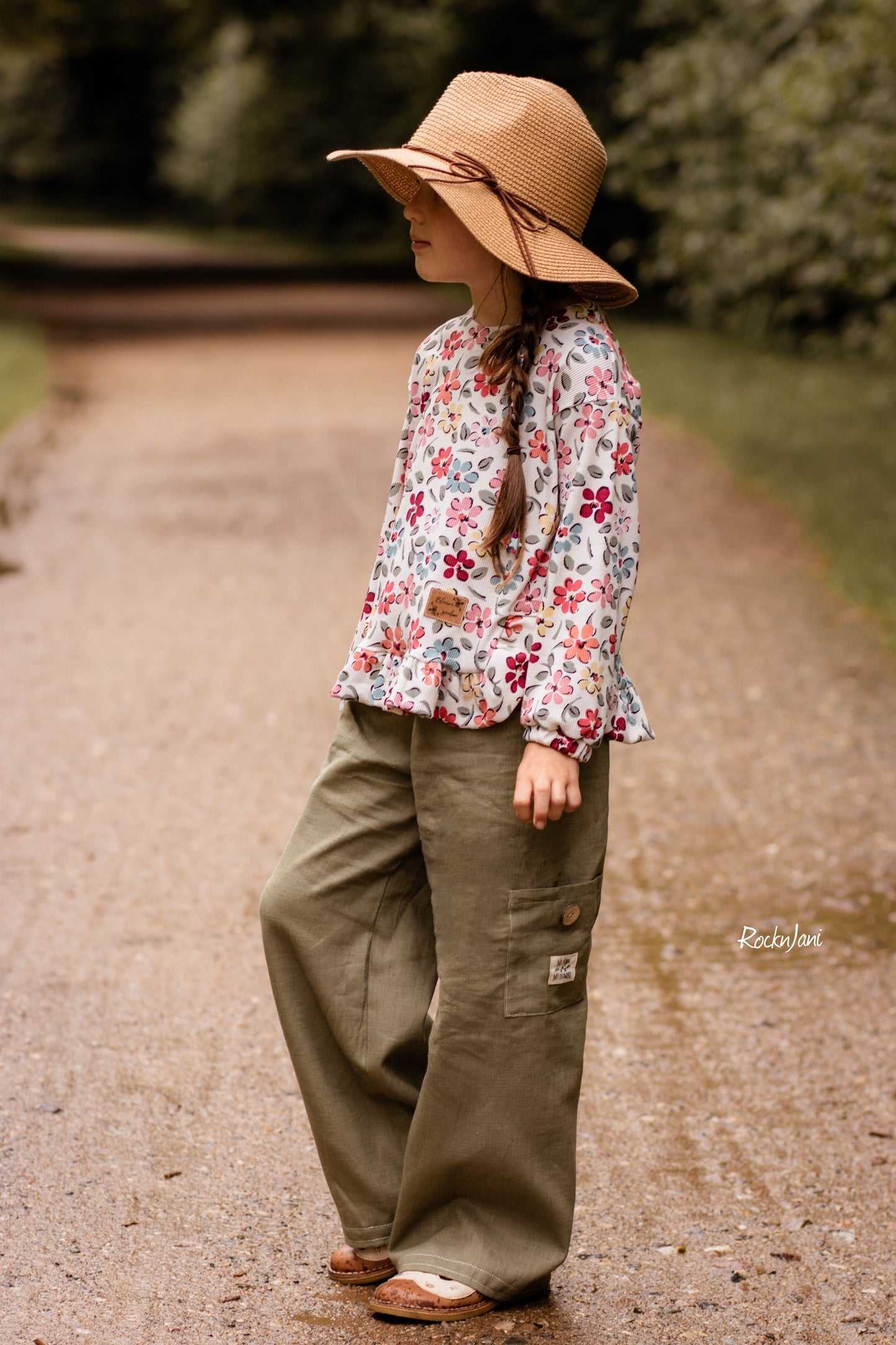 Leinen Khaki