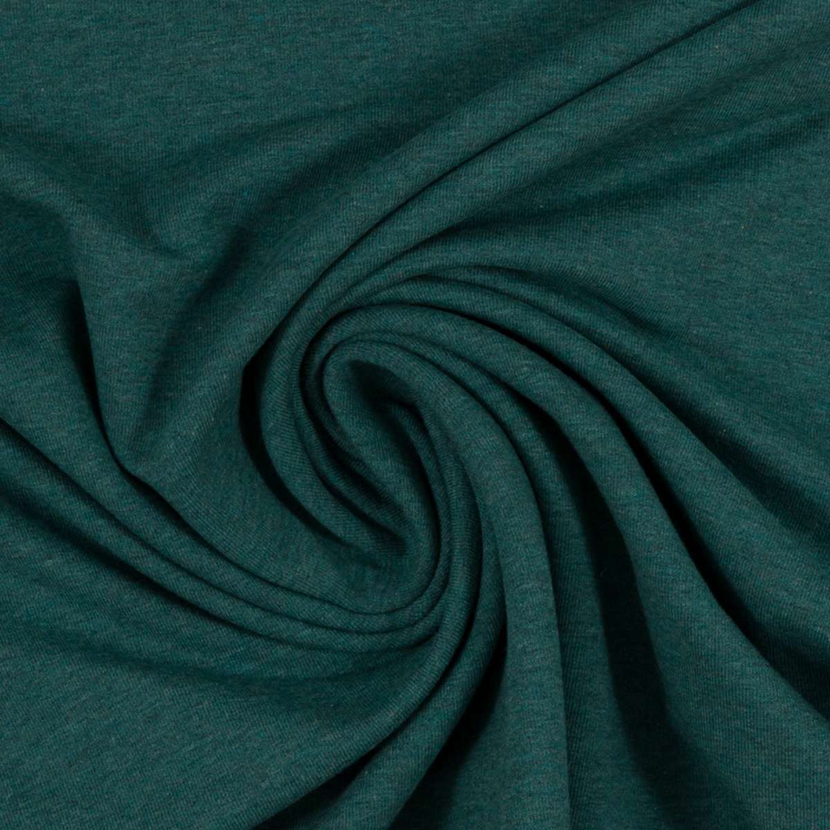 Jersey smaragd melange - swafing