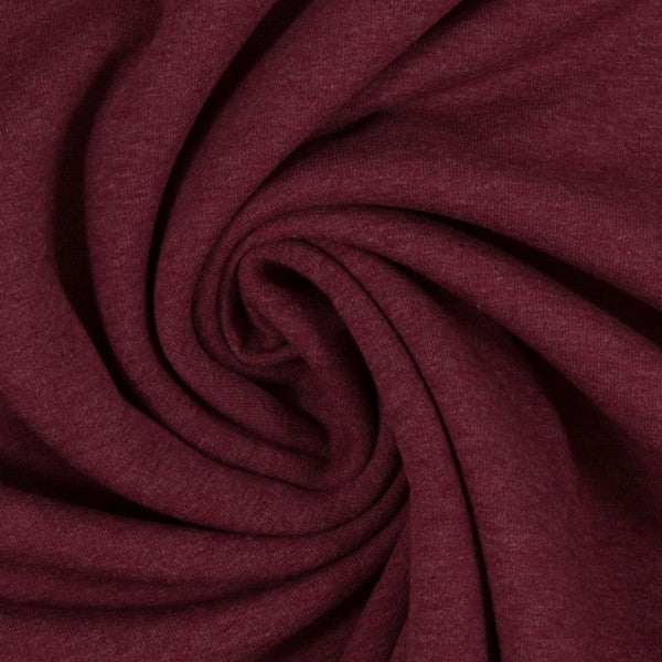 Jersey bordeaux melange - swafing