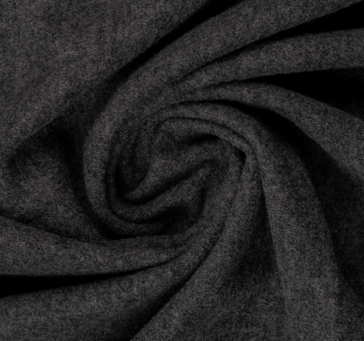 Woll Walk dunkelgrau meliert -swafing