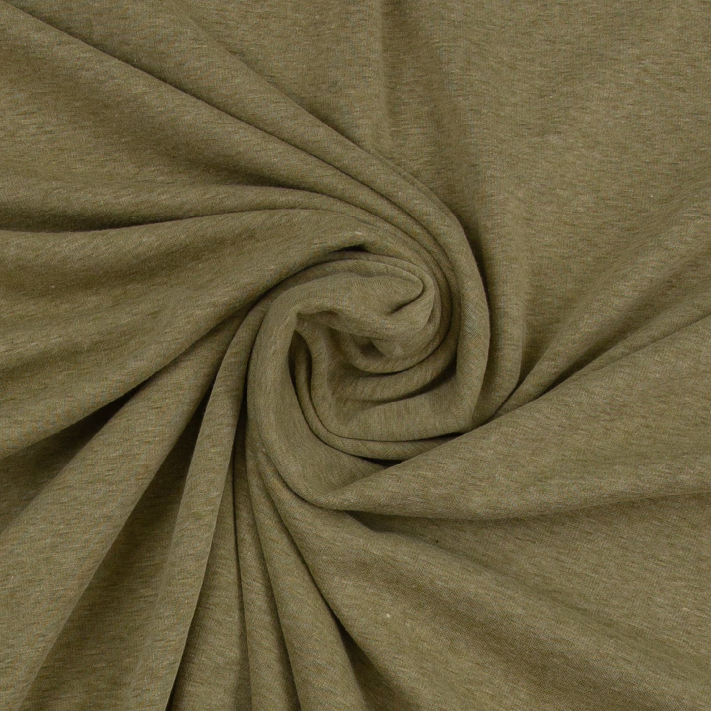 Alpenfleece khaki melange - swafing