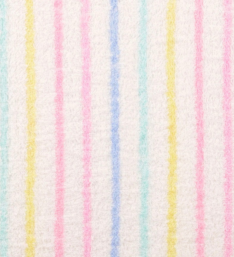 Stretch Frottee bunte Streifen