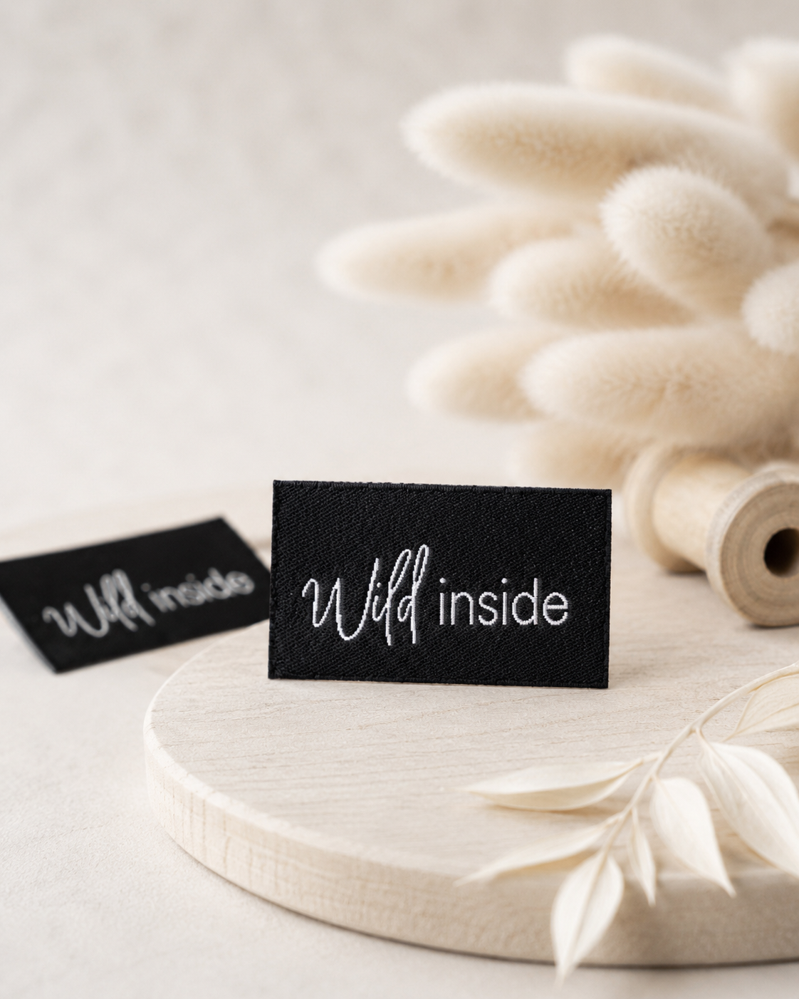 Wild inside schwarz - Web Label