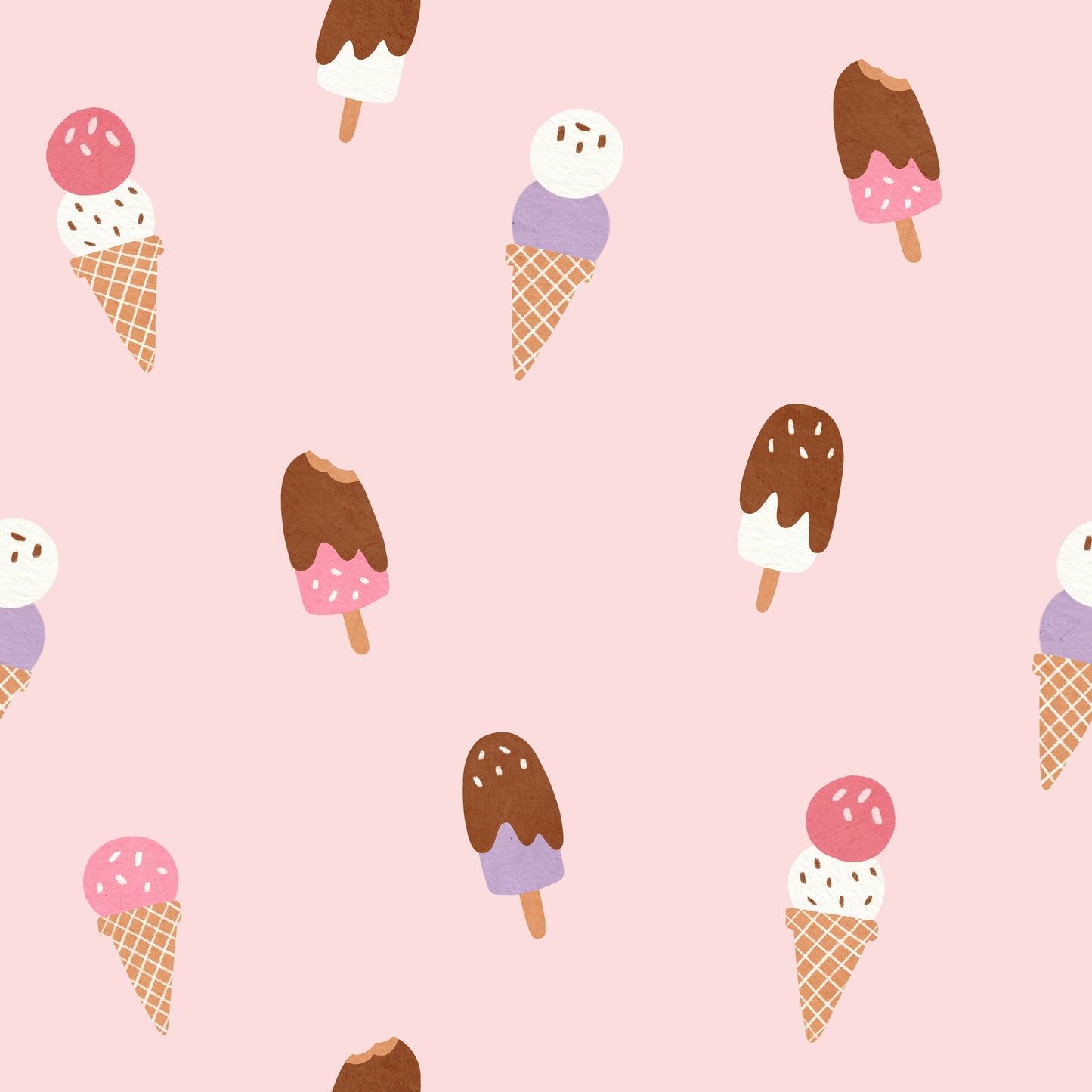 Ice Cream rosa - Badestoff