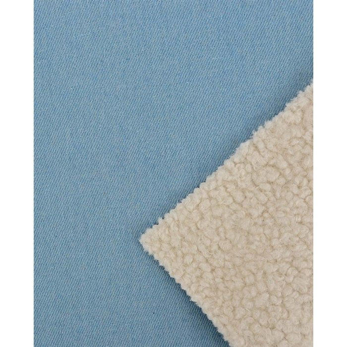 Denim Teddy jeansblau