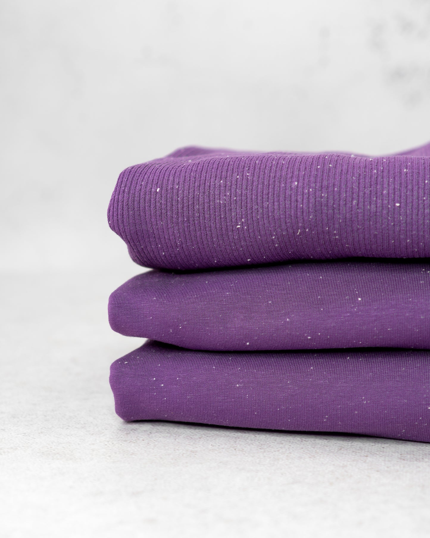 B2B - Konfetti sunset purple - Rib Jersey (Kopie)