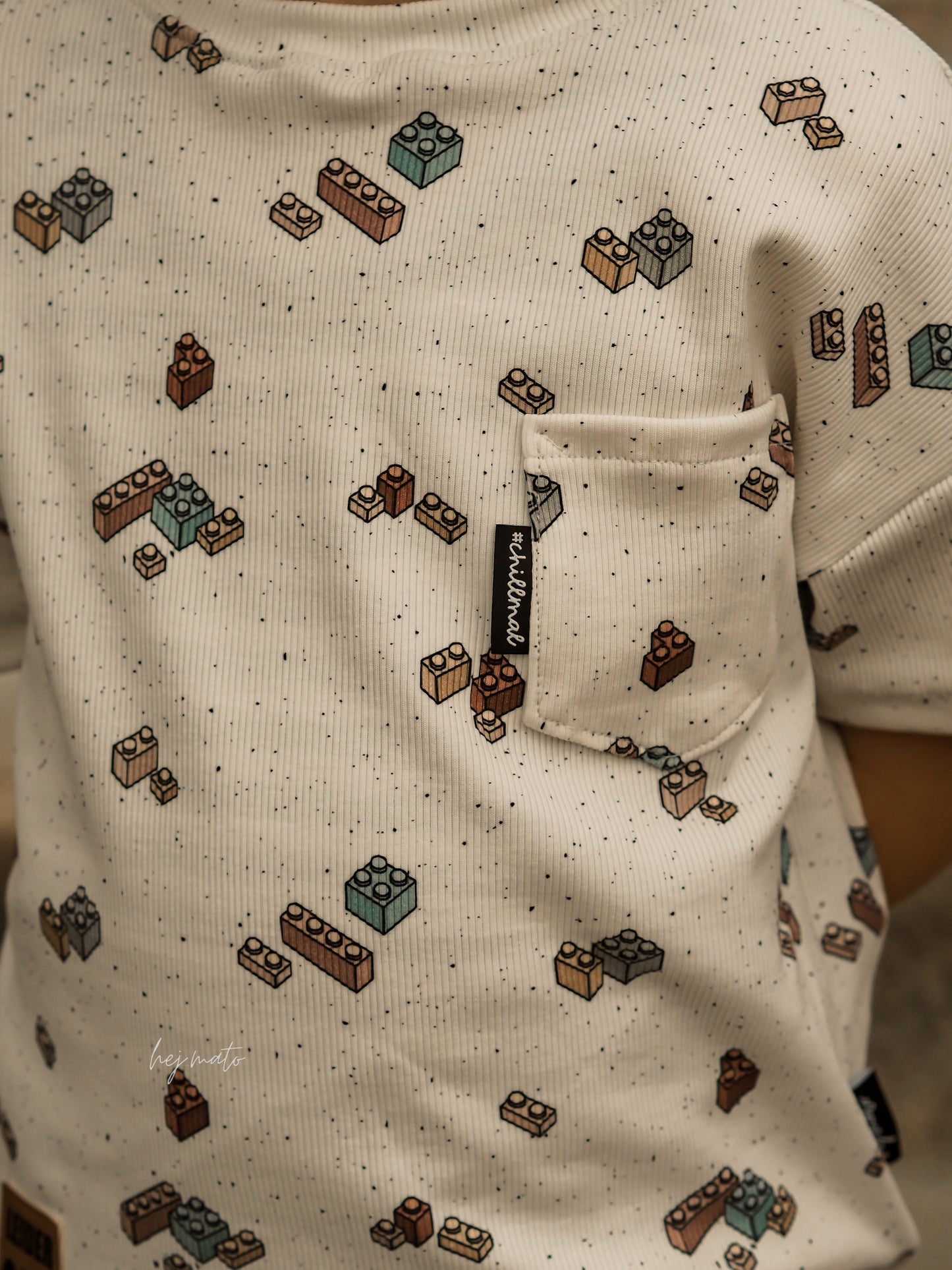 #chillmal - schwarzes Web Label