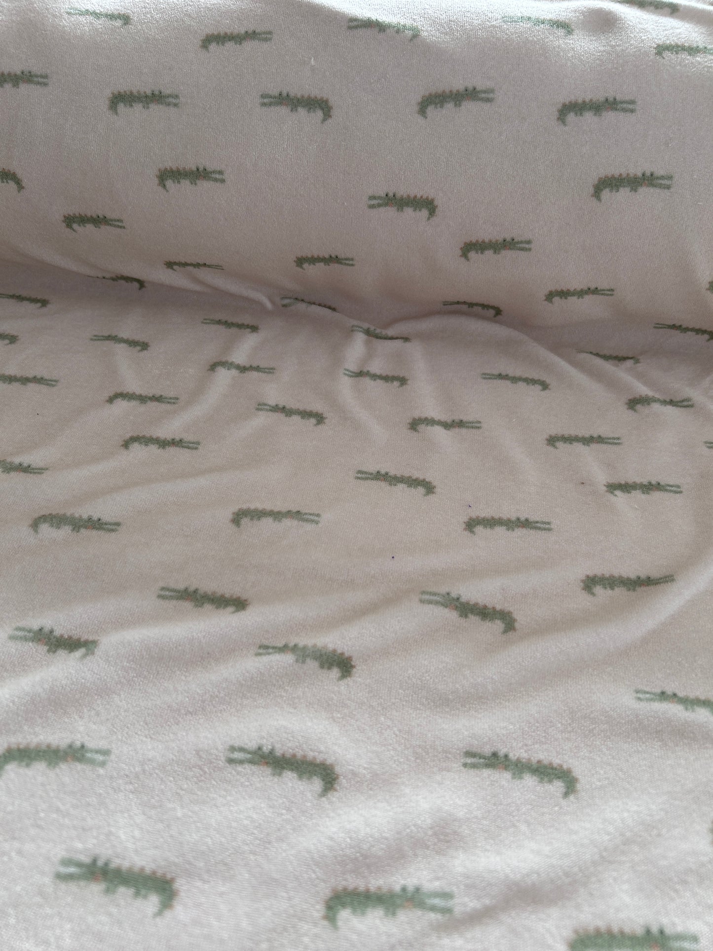 Frottee Krokodile - Bio Baumwolle