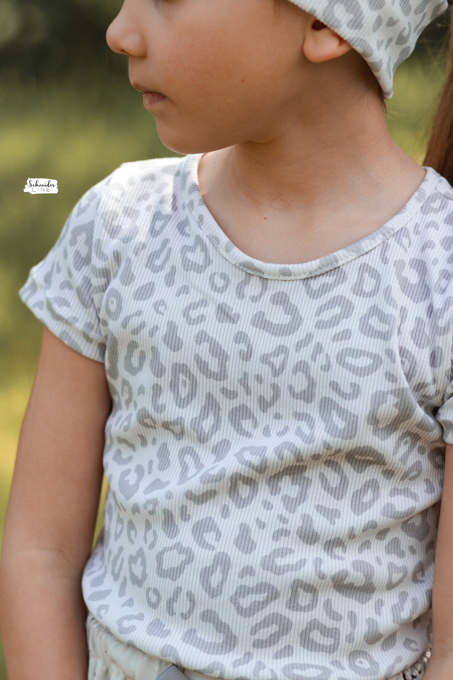 Leo Leoparden Design - Rib Jersey