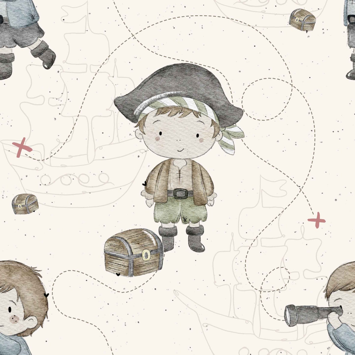 Piratenjunge - French Terry