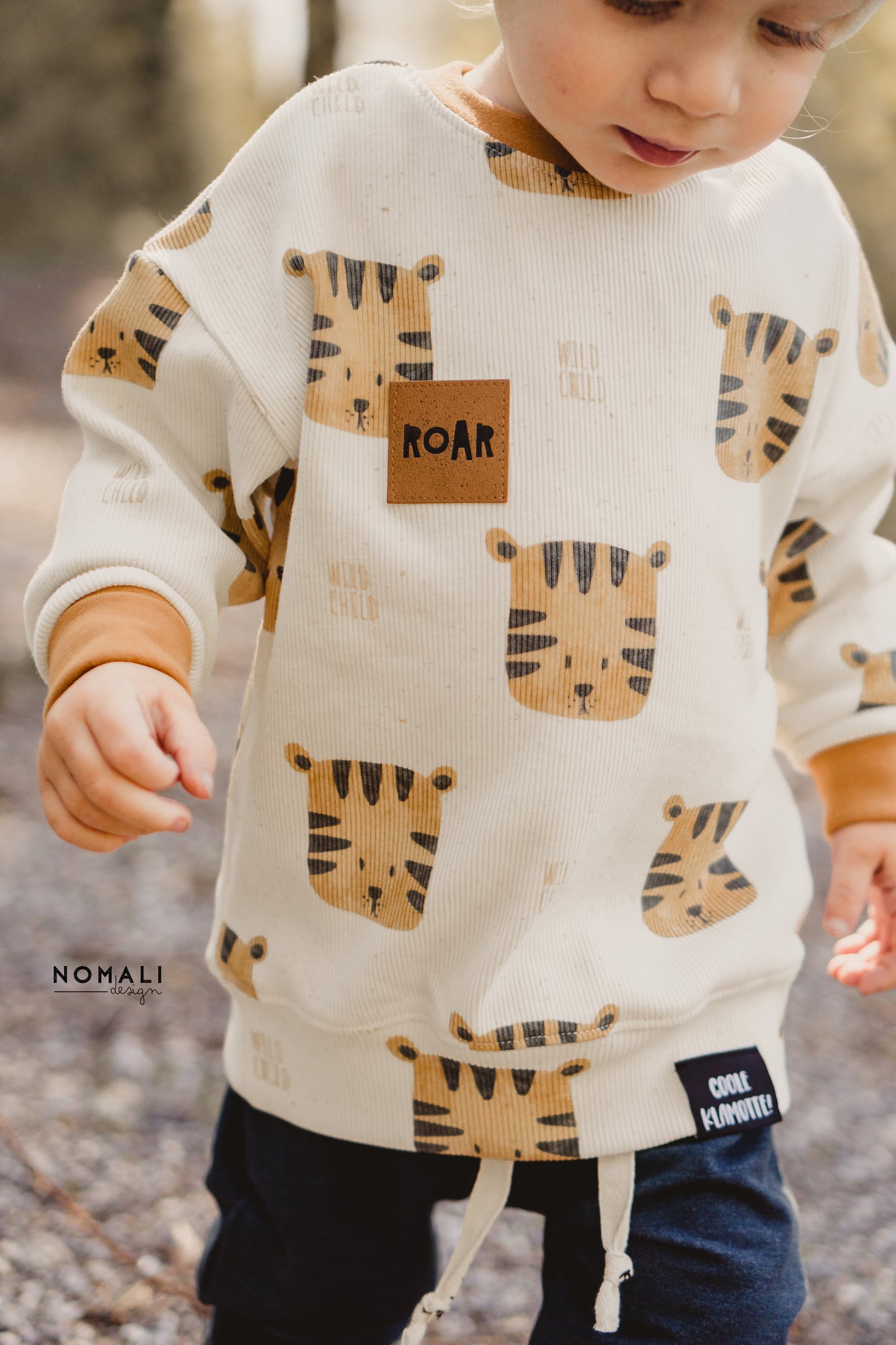 Tiger - wild child Rib Jersey