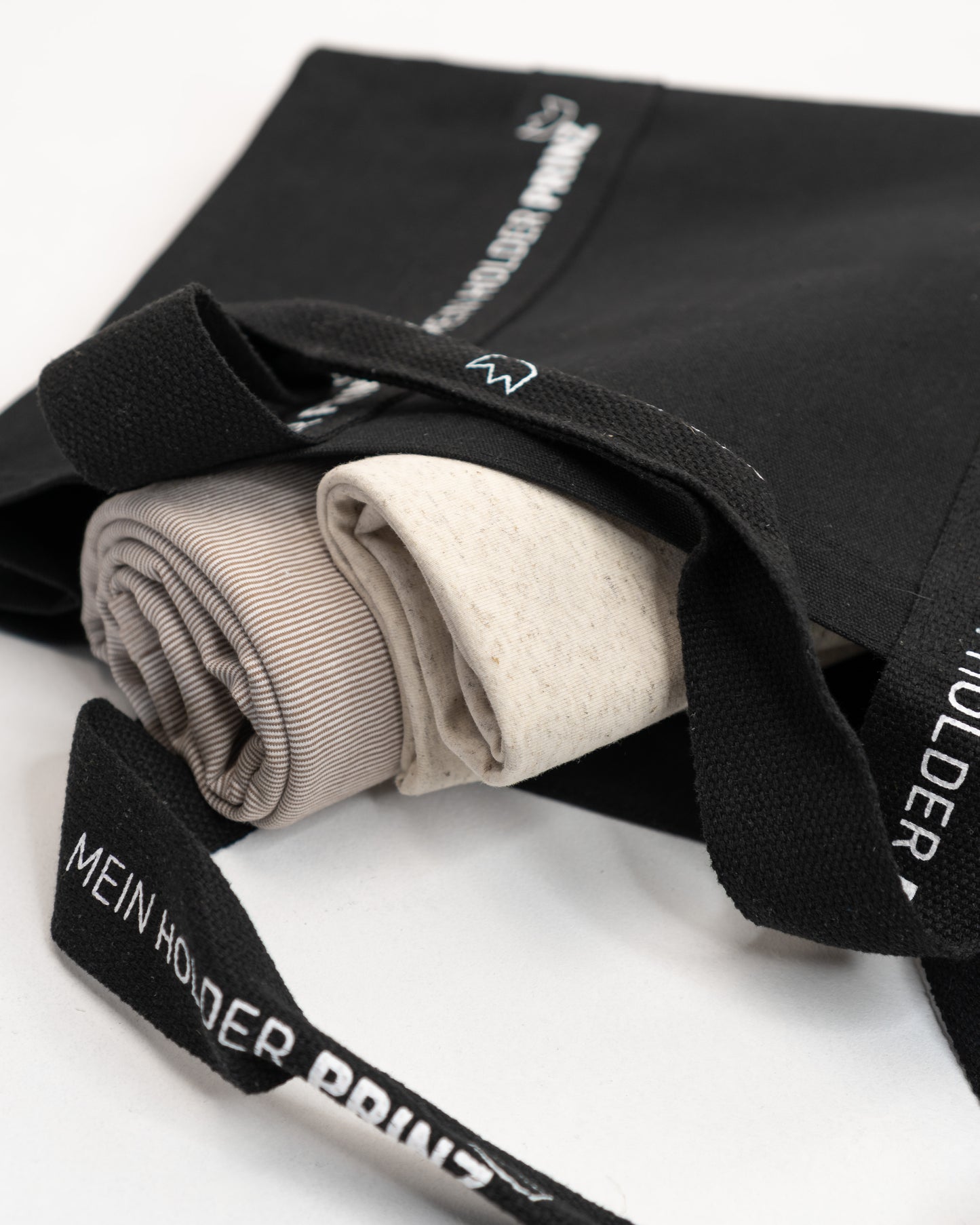 Shopper mit MHP Logo - schwarz