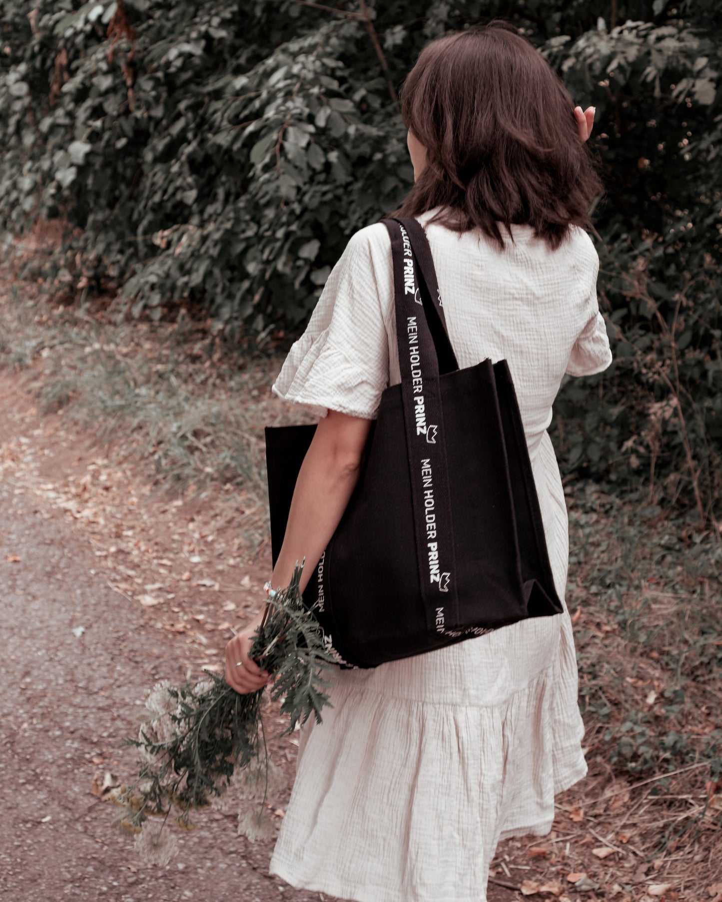 Shopper mit MHP Logo - schwarz