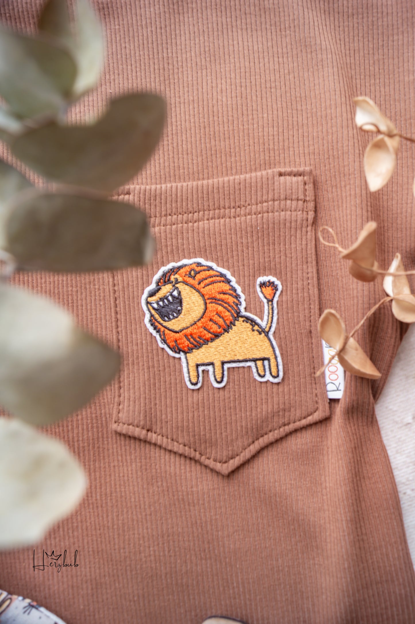 Brüllender Löwe - Embroidery Patch