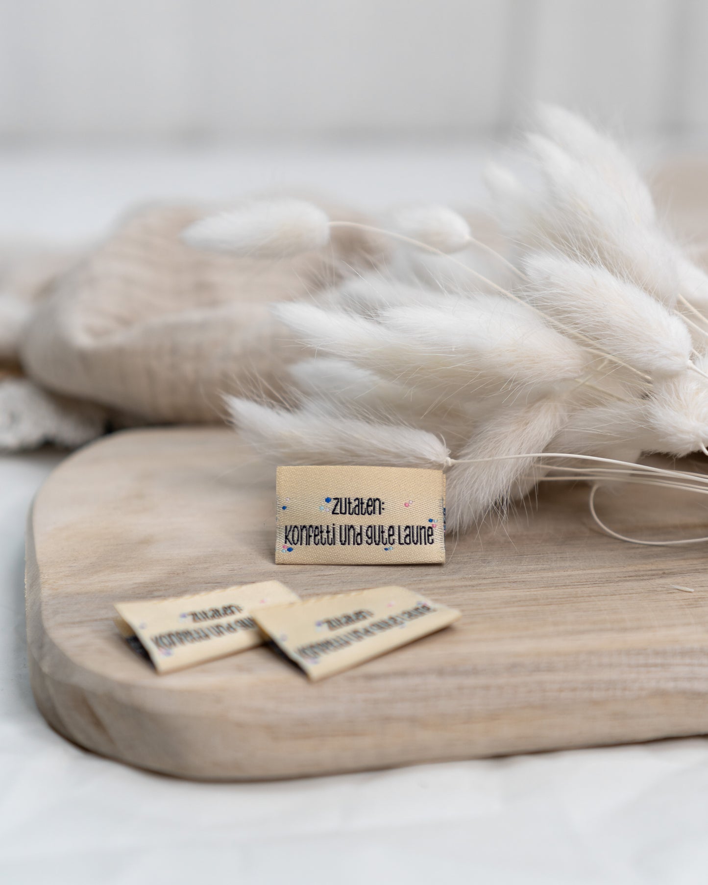 Zutaten: Konfetti und gute Laune - Web Label