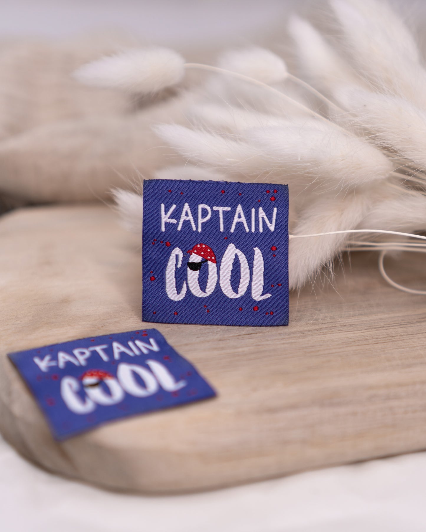 Kaptain Cool - Web Label - 4x4cm