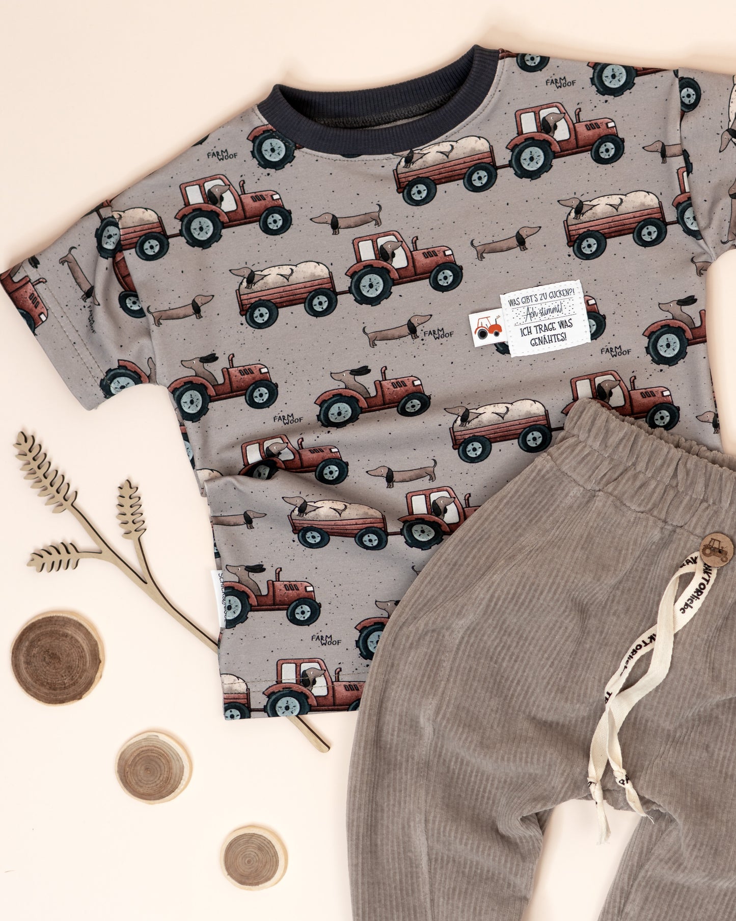 Was gibts zu gucken? - Spruch Label