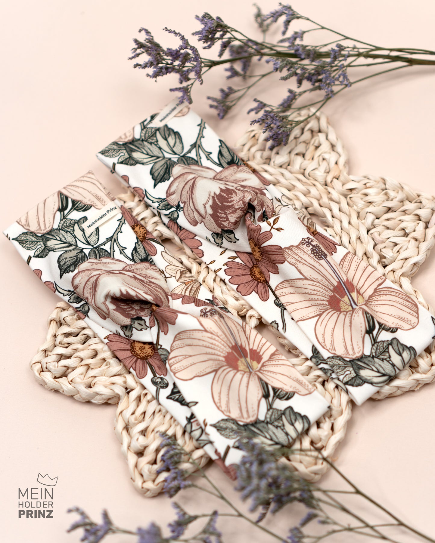 Haarband Vintage Blumen