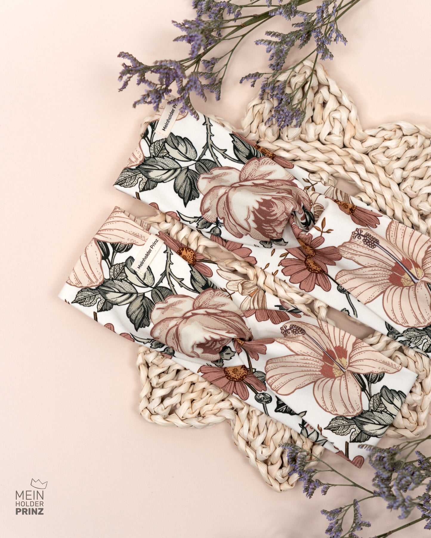 Haarband Vintage Blumen