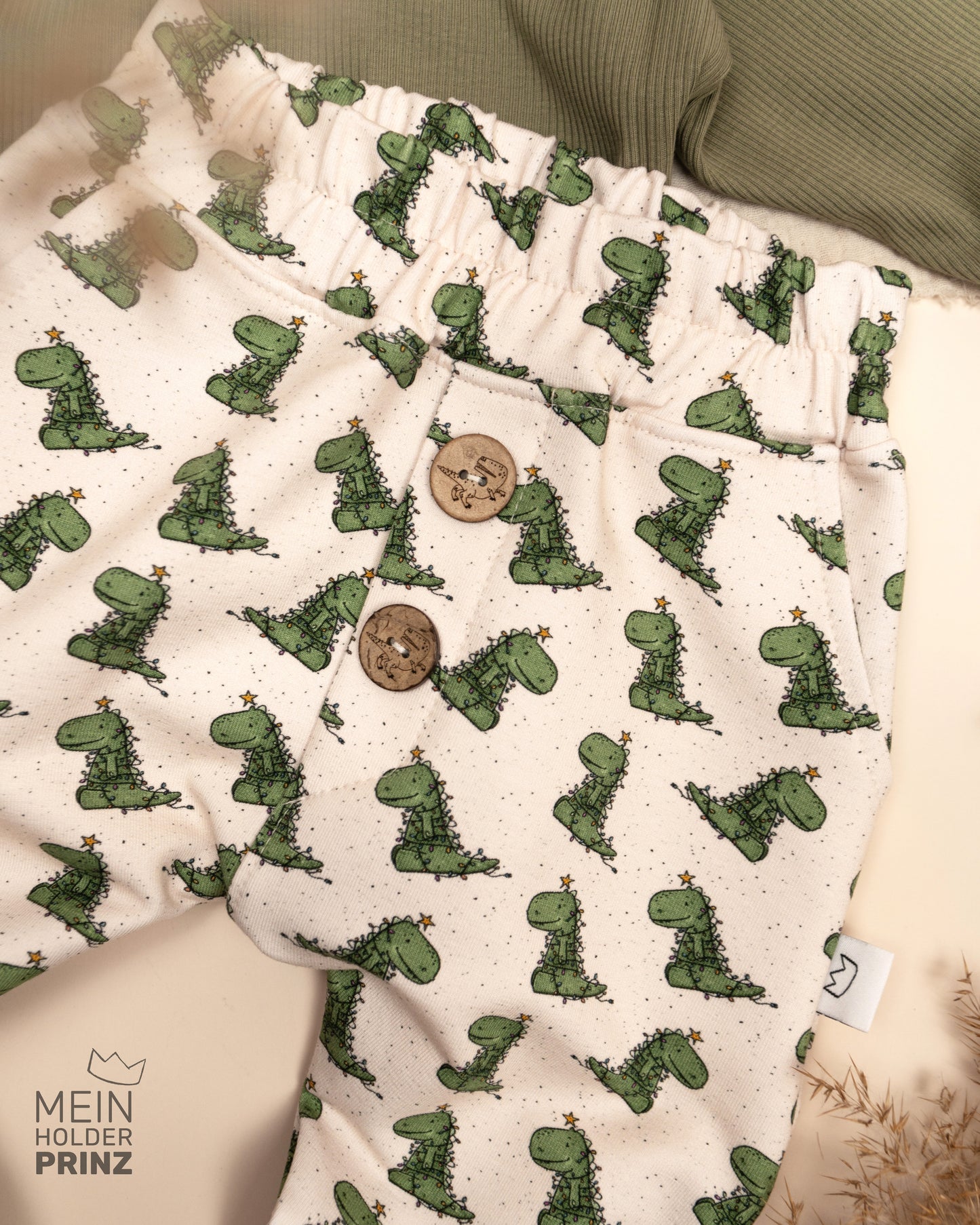 Hose Christmas T-Rex Gr. 74 - Baby Kleidung
