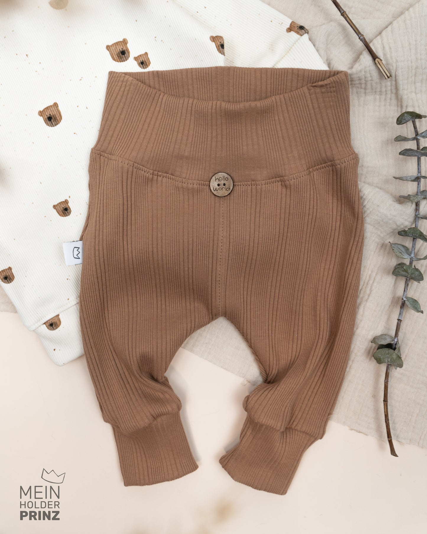 Hose cacao Gr. 62 - Baby Kleidung