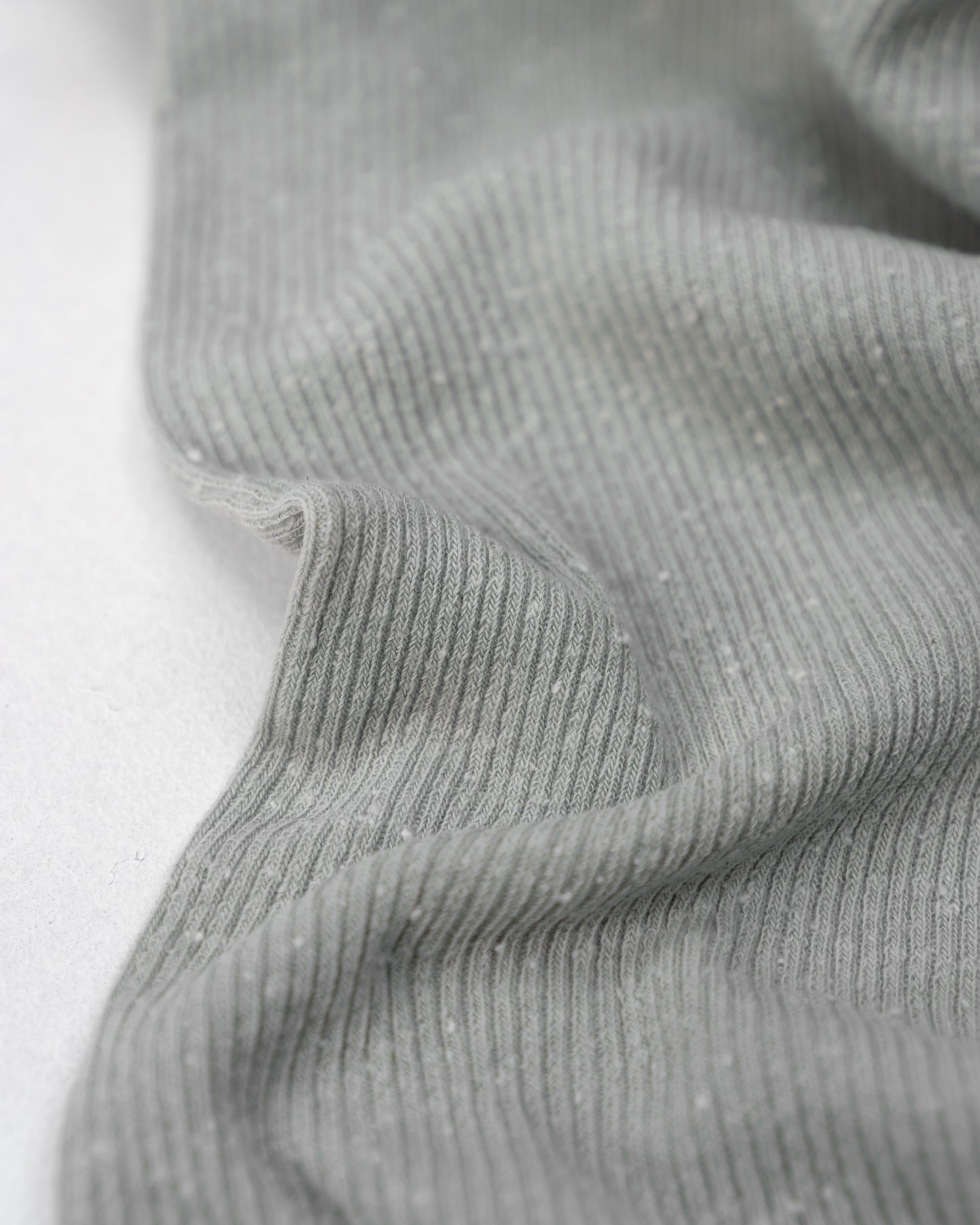 Konfetti storm gray - Rib Jersey