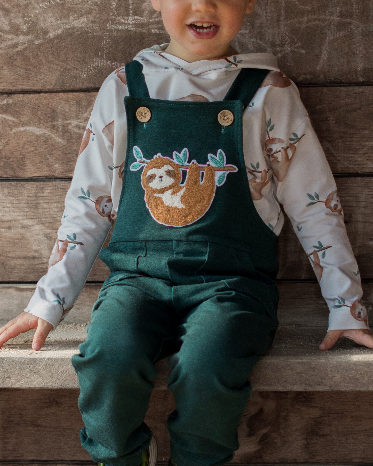 Faultier - Chenille Patch