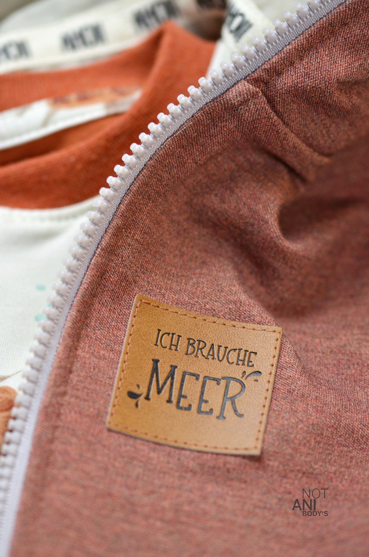 Denim rost French Terry
