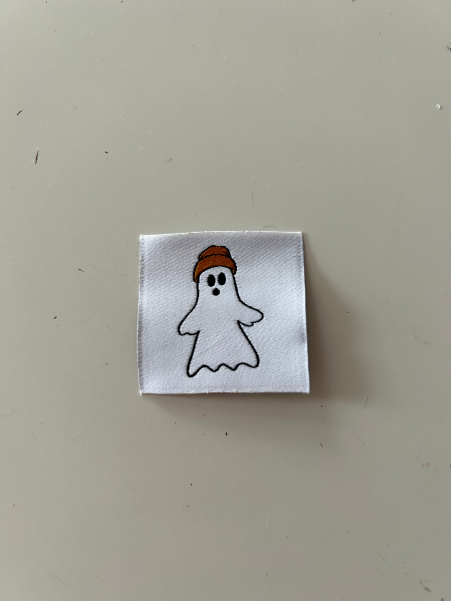 Geist mit Mütze - Web Label