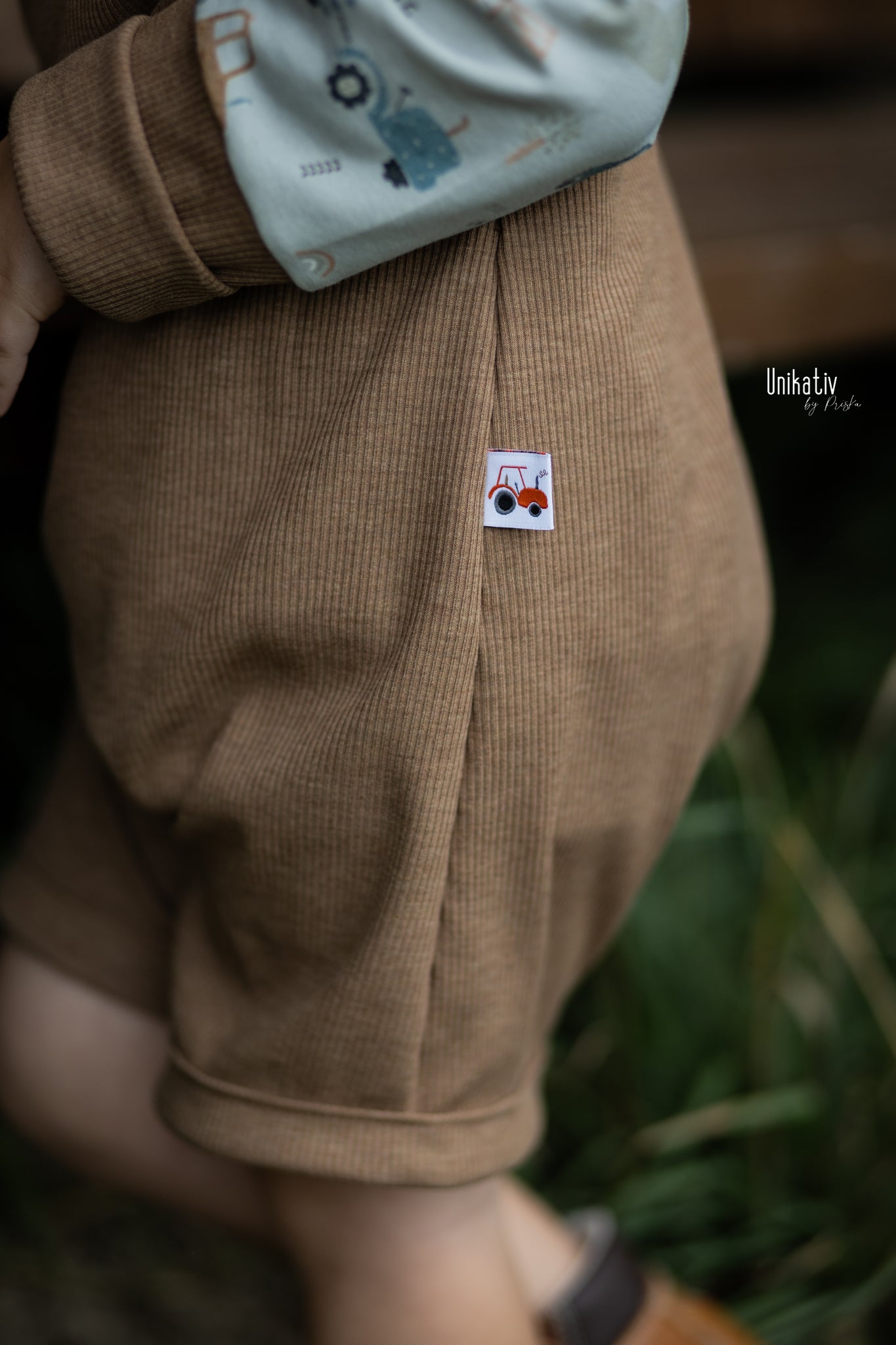 Tractor chug chug - French Terry