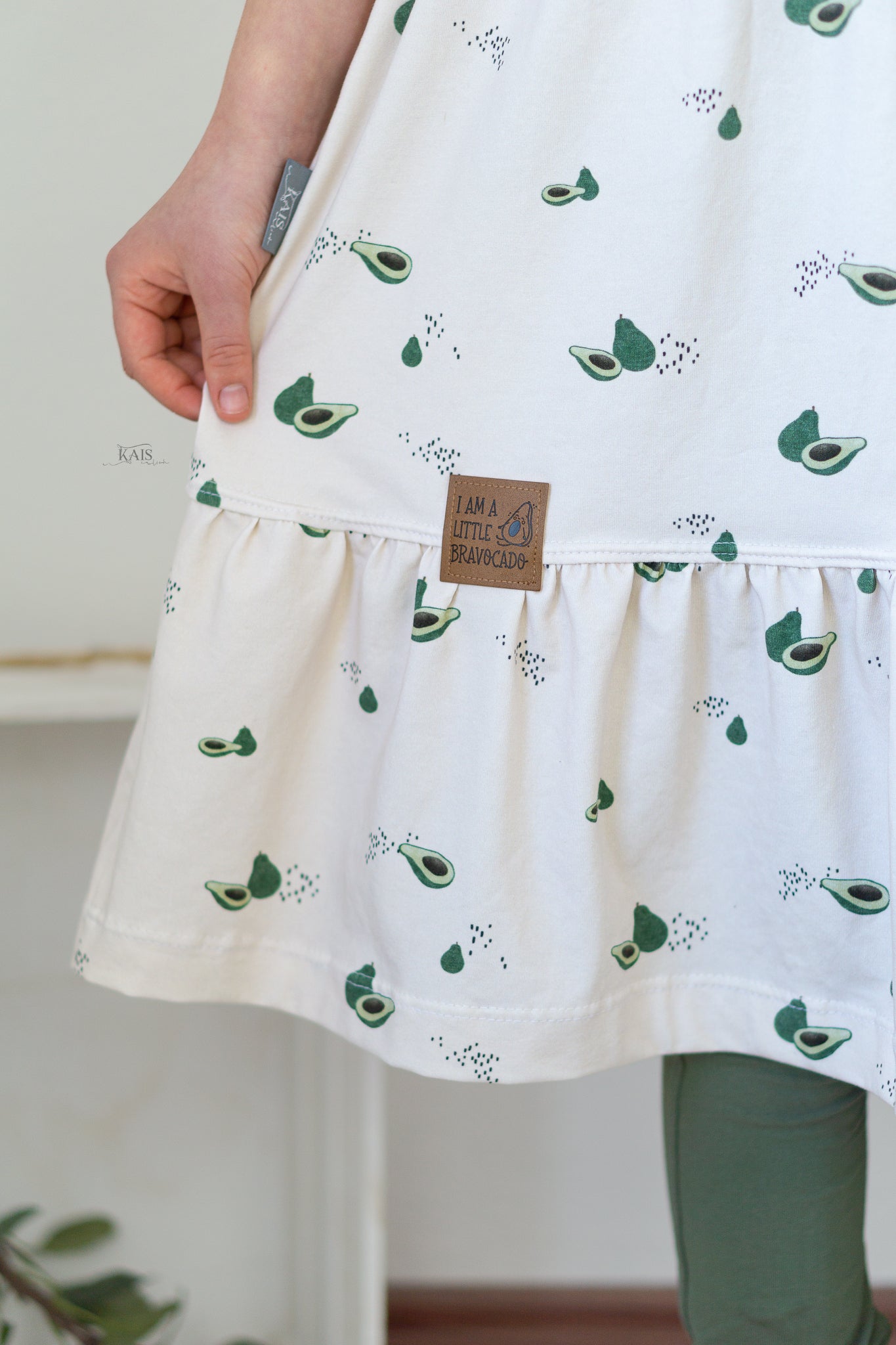 REST ca. 1,42m Avocado creme - Jersey