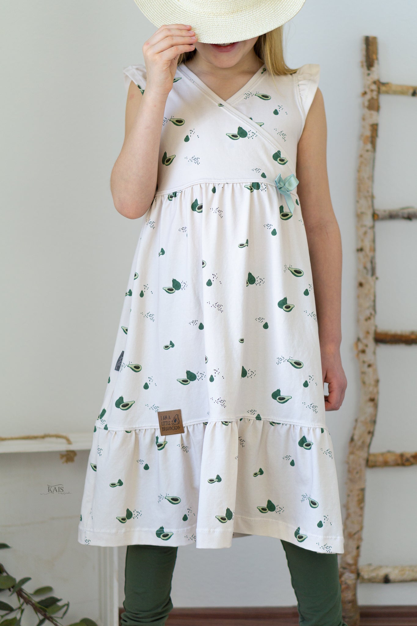 REST ca. 1,42m Avocado creme - Jersey