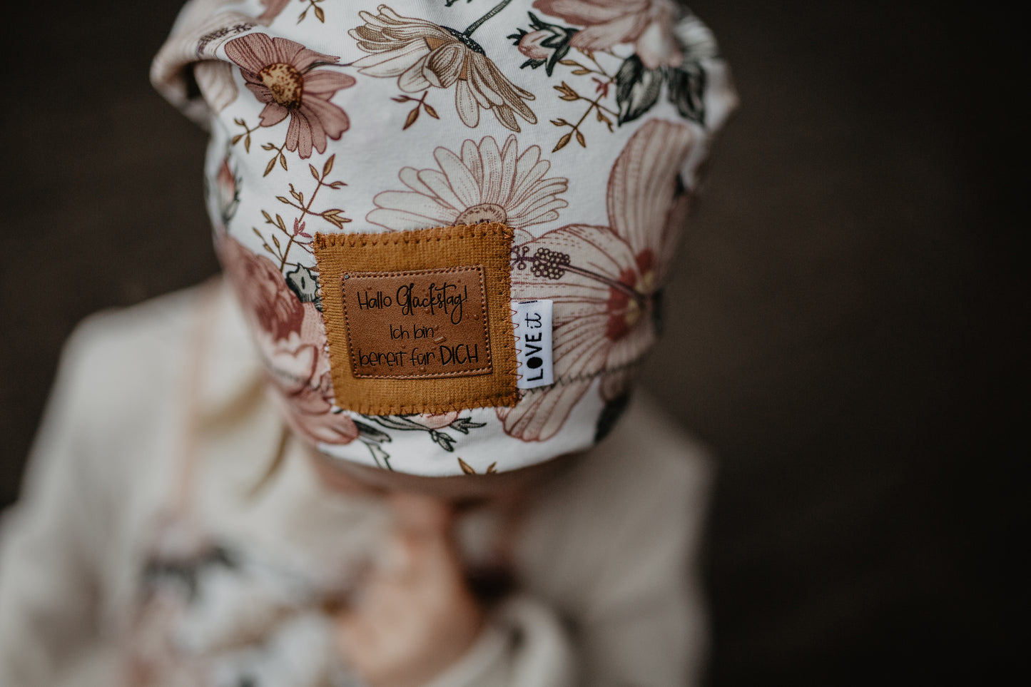 Garden Flowers vintage creme - Jersey
