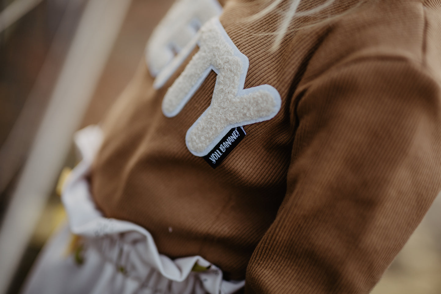 Voll Banane! - Web Label schwarz