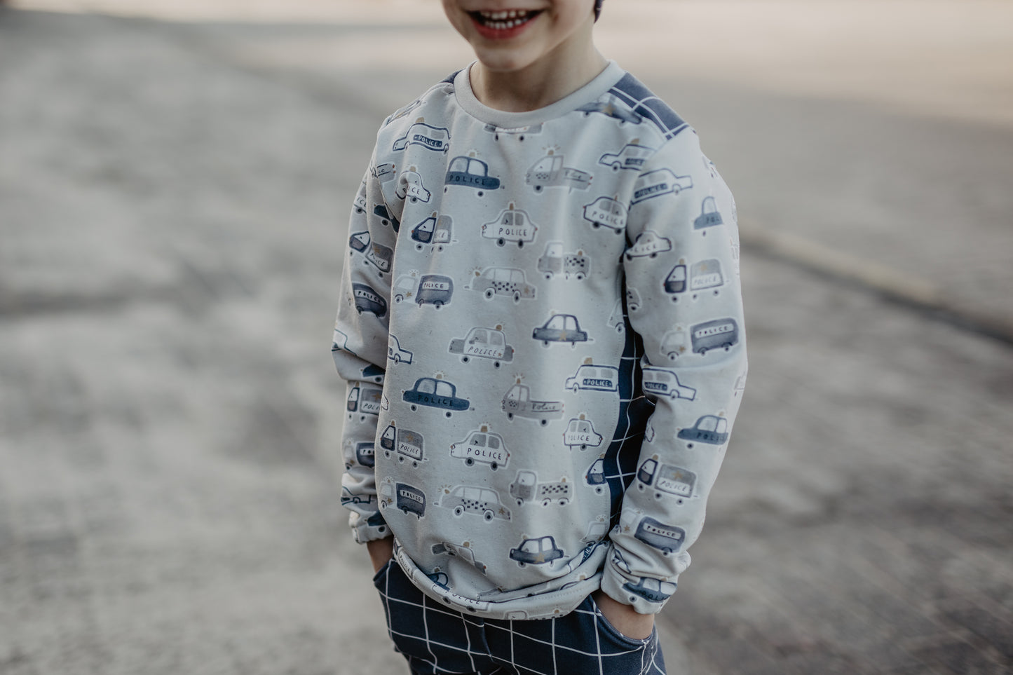 Polizei Einsatzfahrzeuge - French Terry