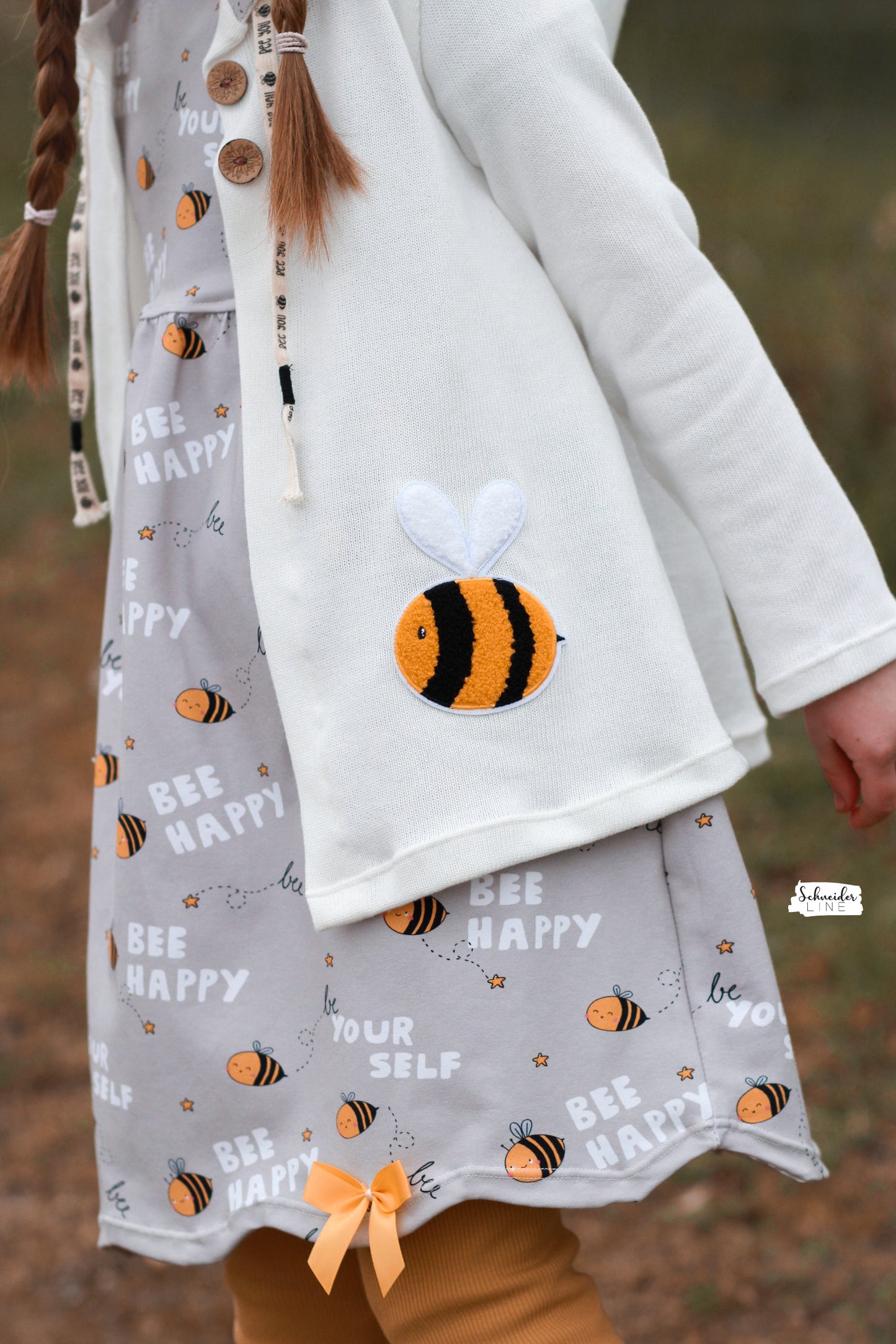 Biene - Chenille Patch