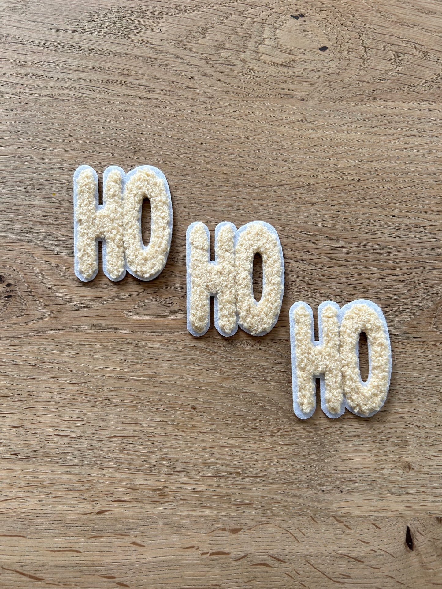 Ho Ho Ho - Chenille Patch