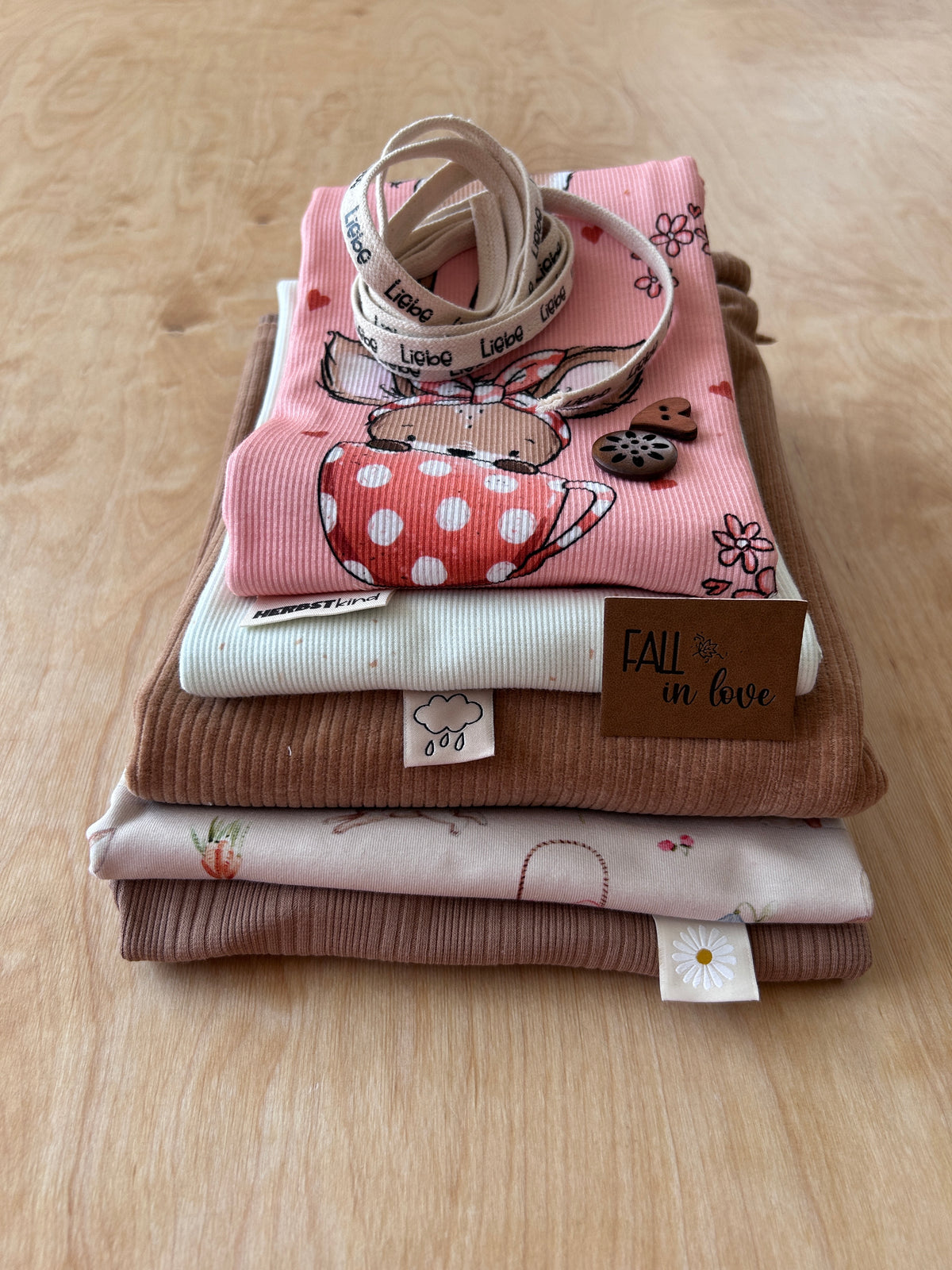 Happy StoffPaket - Rehlina Mädchen