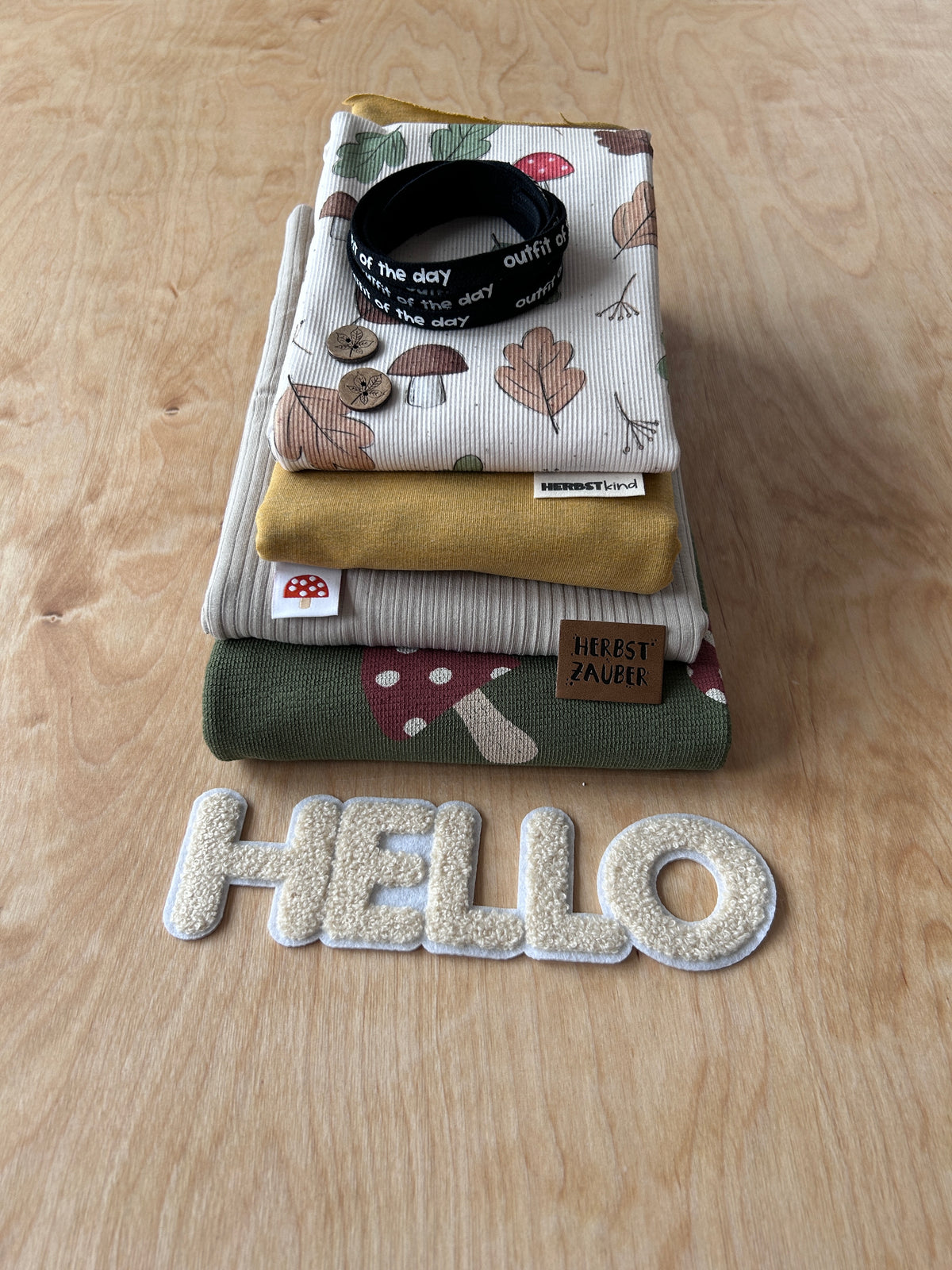Happy StoffPaket - Herbst Pilze