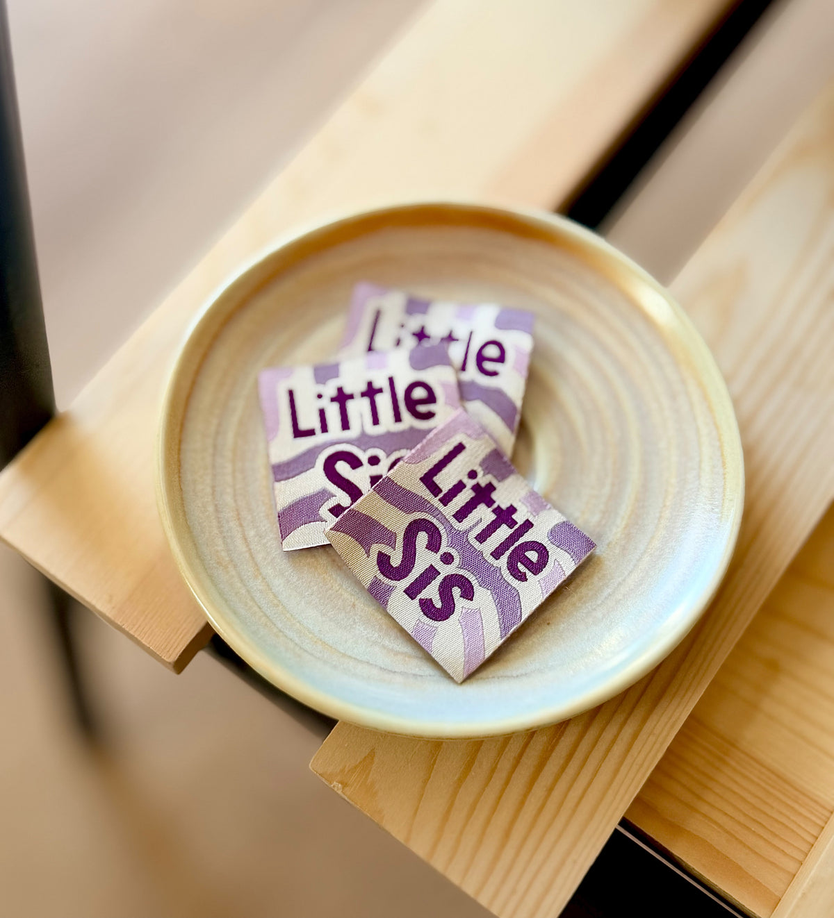 Little Sis - Web Label - 4x4cm