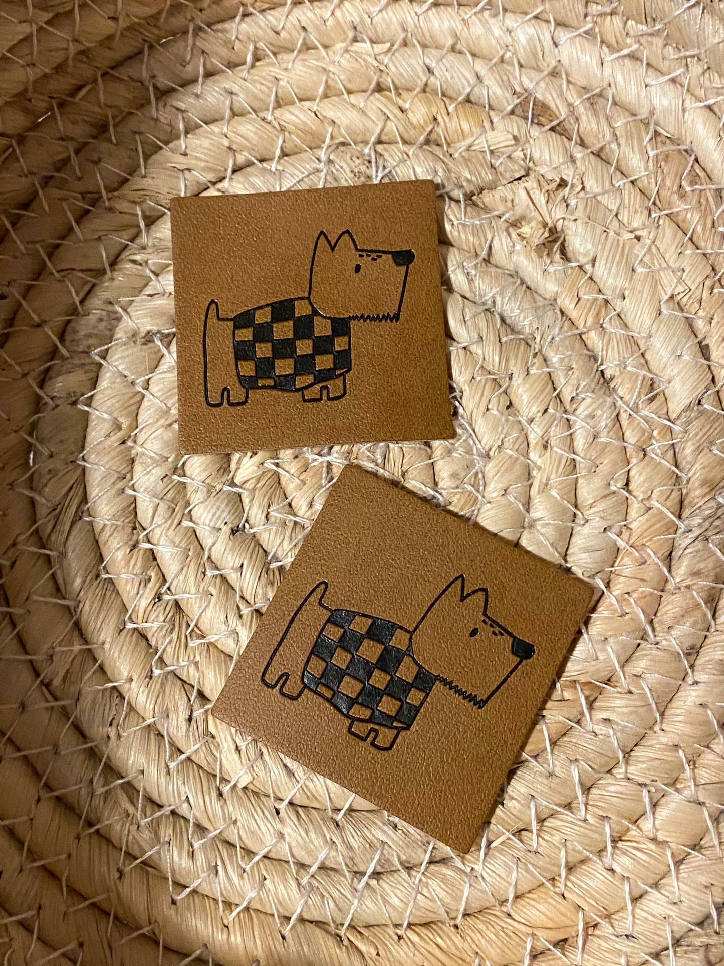 Stay cool dog - Kunstleder Label