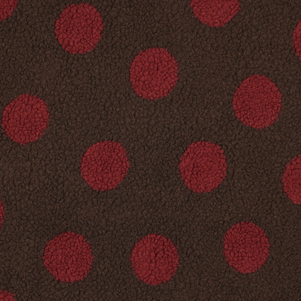 Teddy Big Dots Dark Brown
