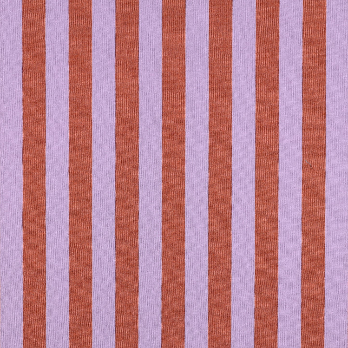 Baumwolle GARNGEFÄRBTE STREIFEN - Lavendel/orange