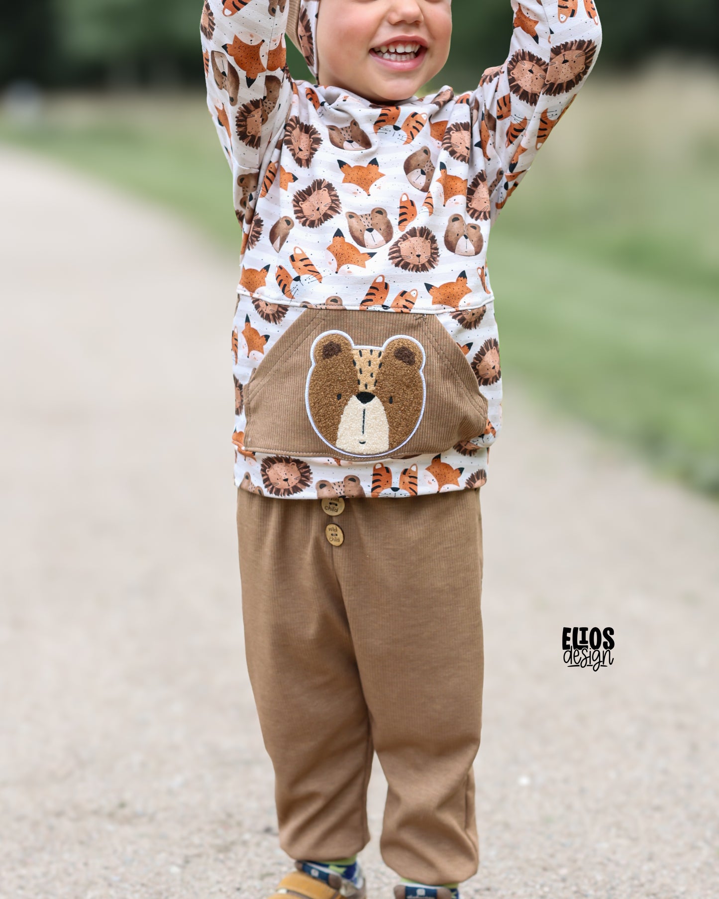 Bär Kopf - Chenille Patch