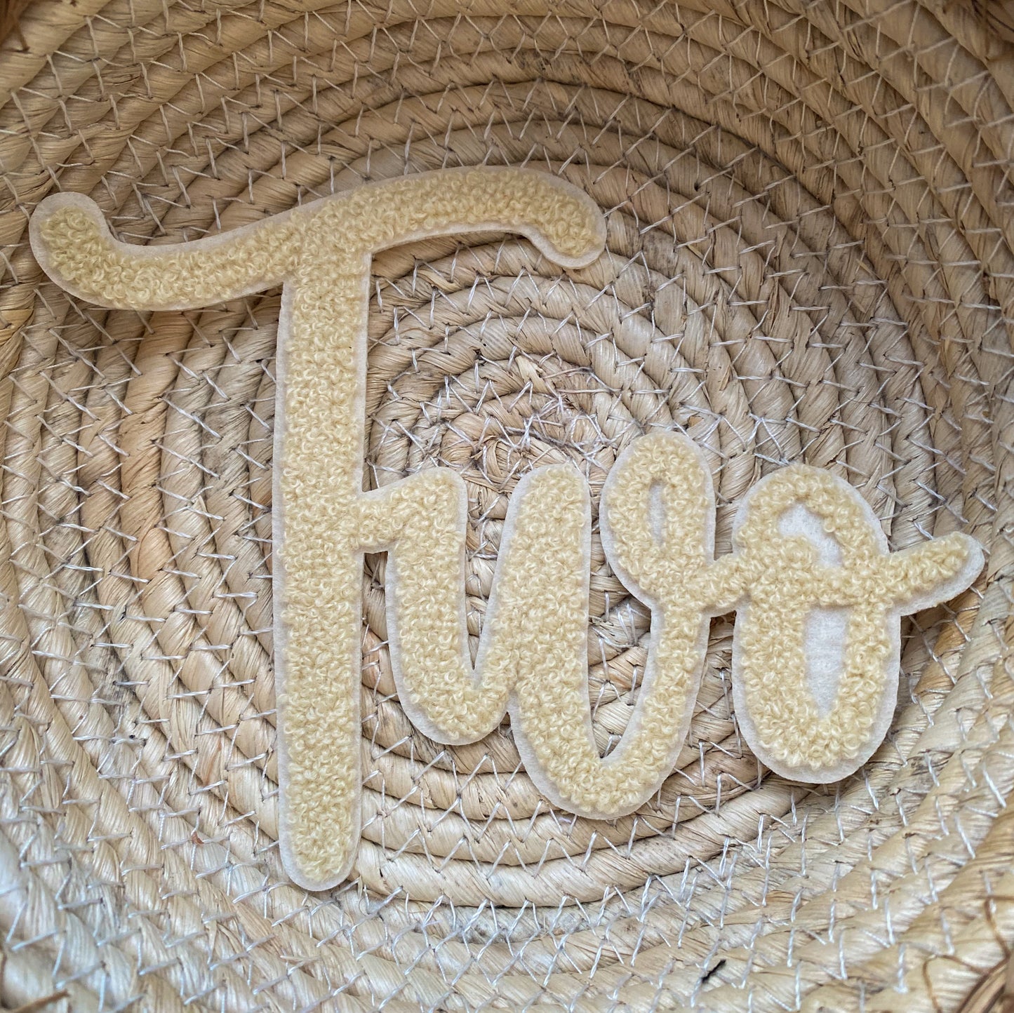 Two - Chenille Patch