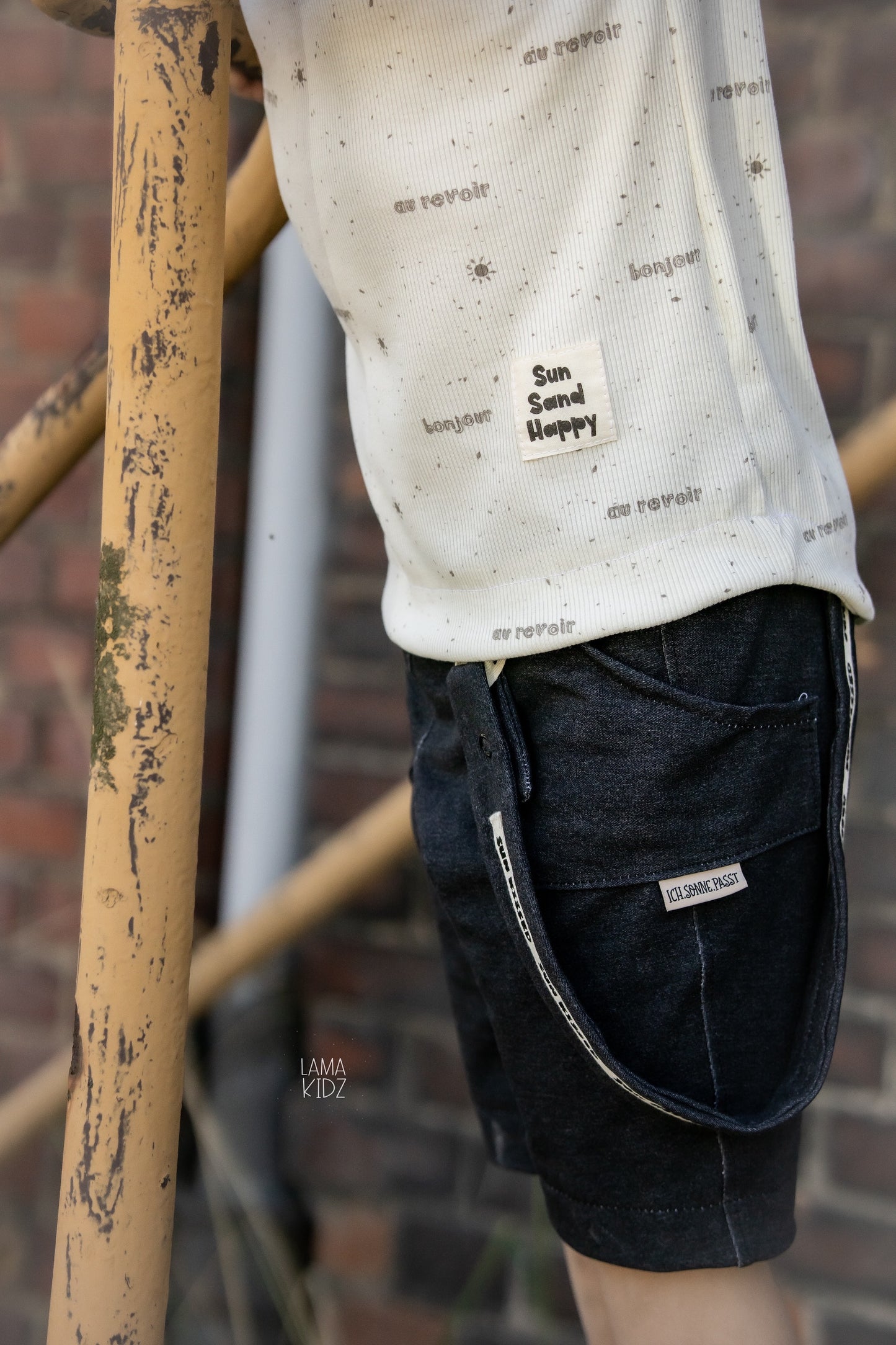 Sun Sand Happy - Baumwoll Label