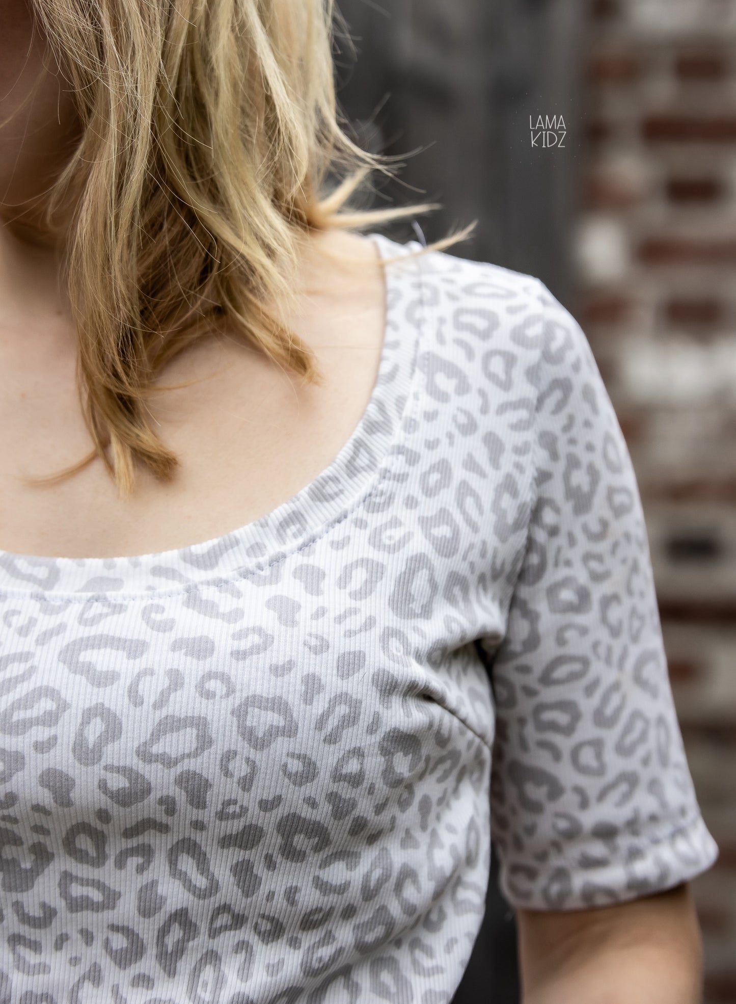 Leo Leoparden Design - Rib Jersey