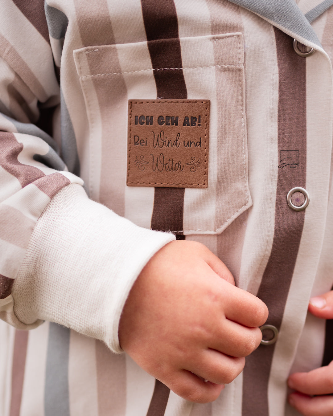 Mini Fly a Kite cream - Rib Jersey