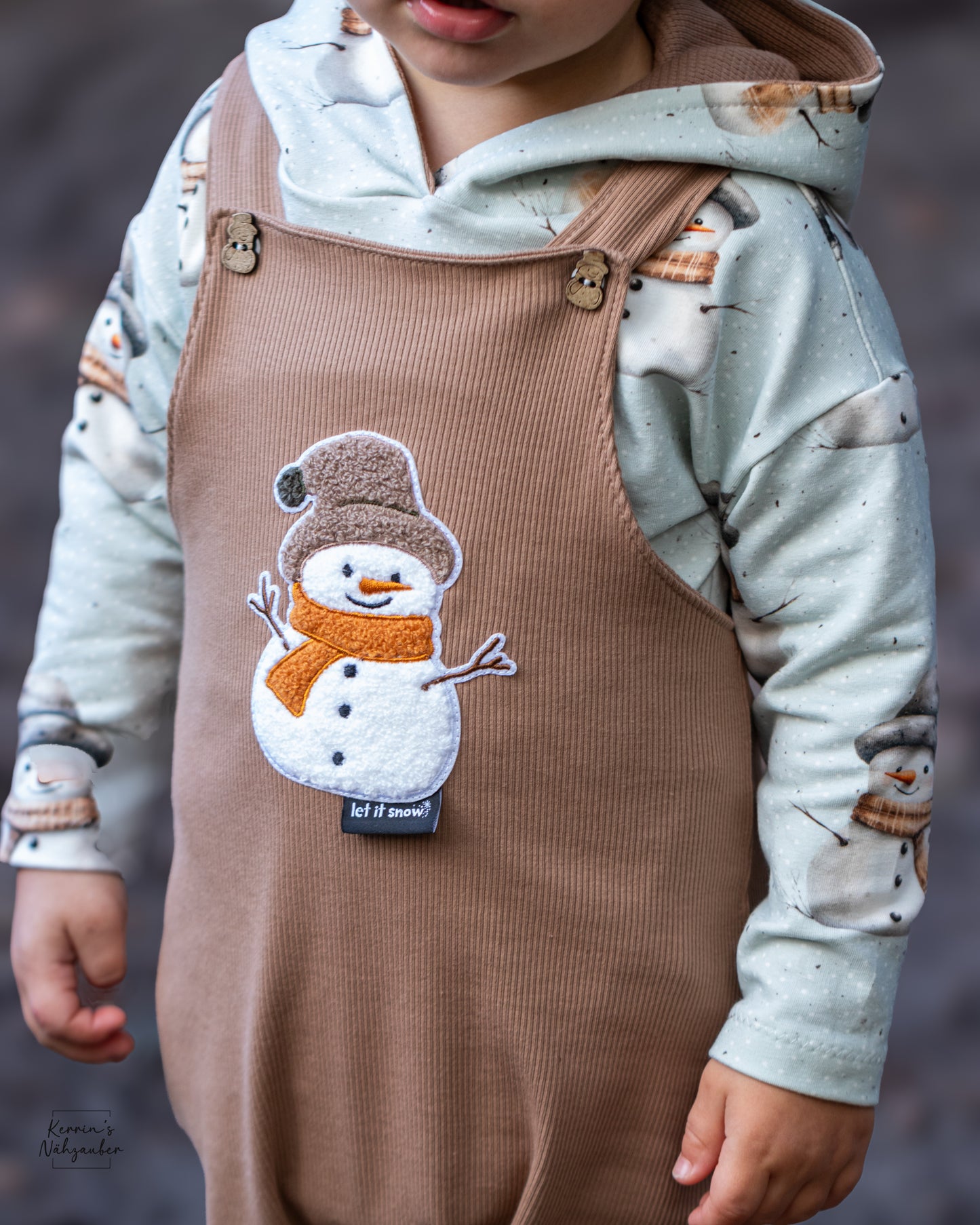 Schneemann - Chenille Patch